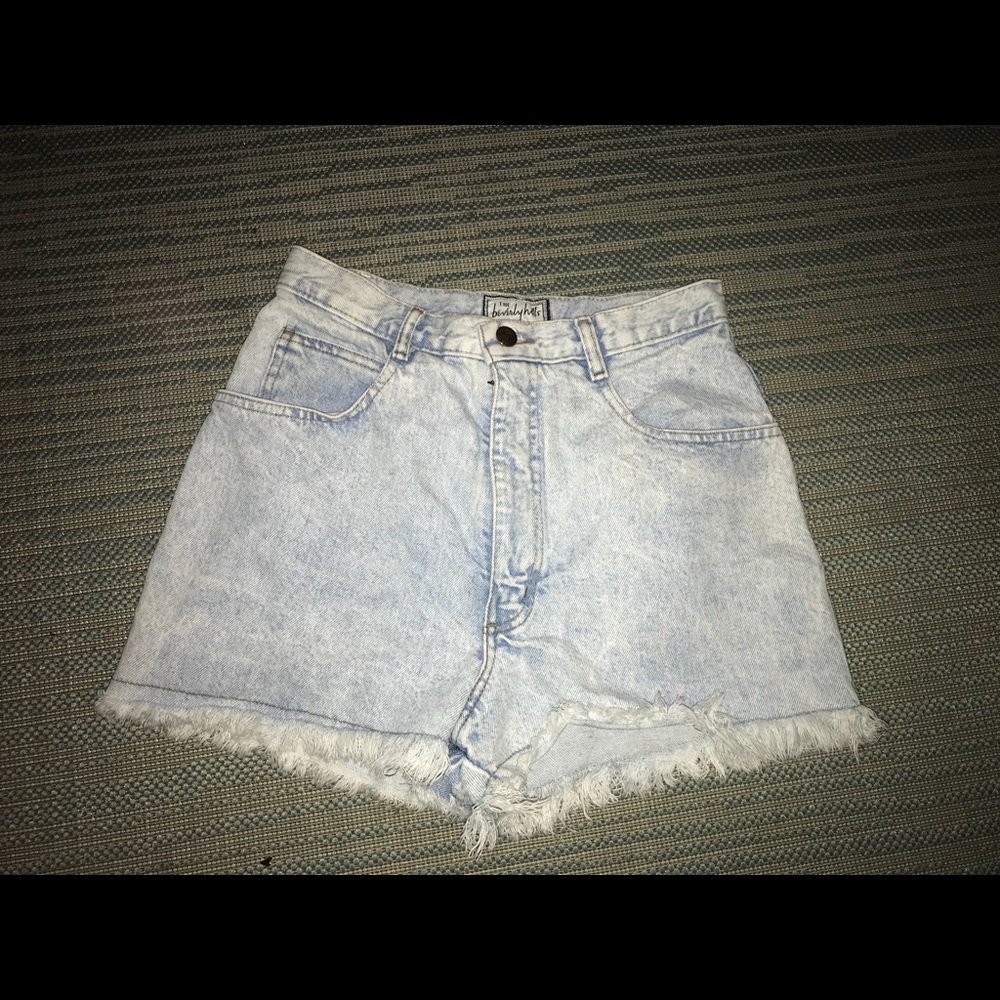 Light washed Beverly Hills Denim co. Shorts